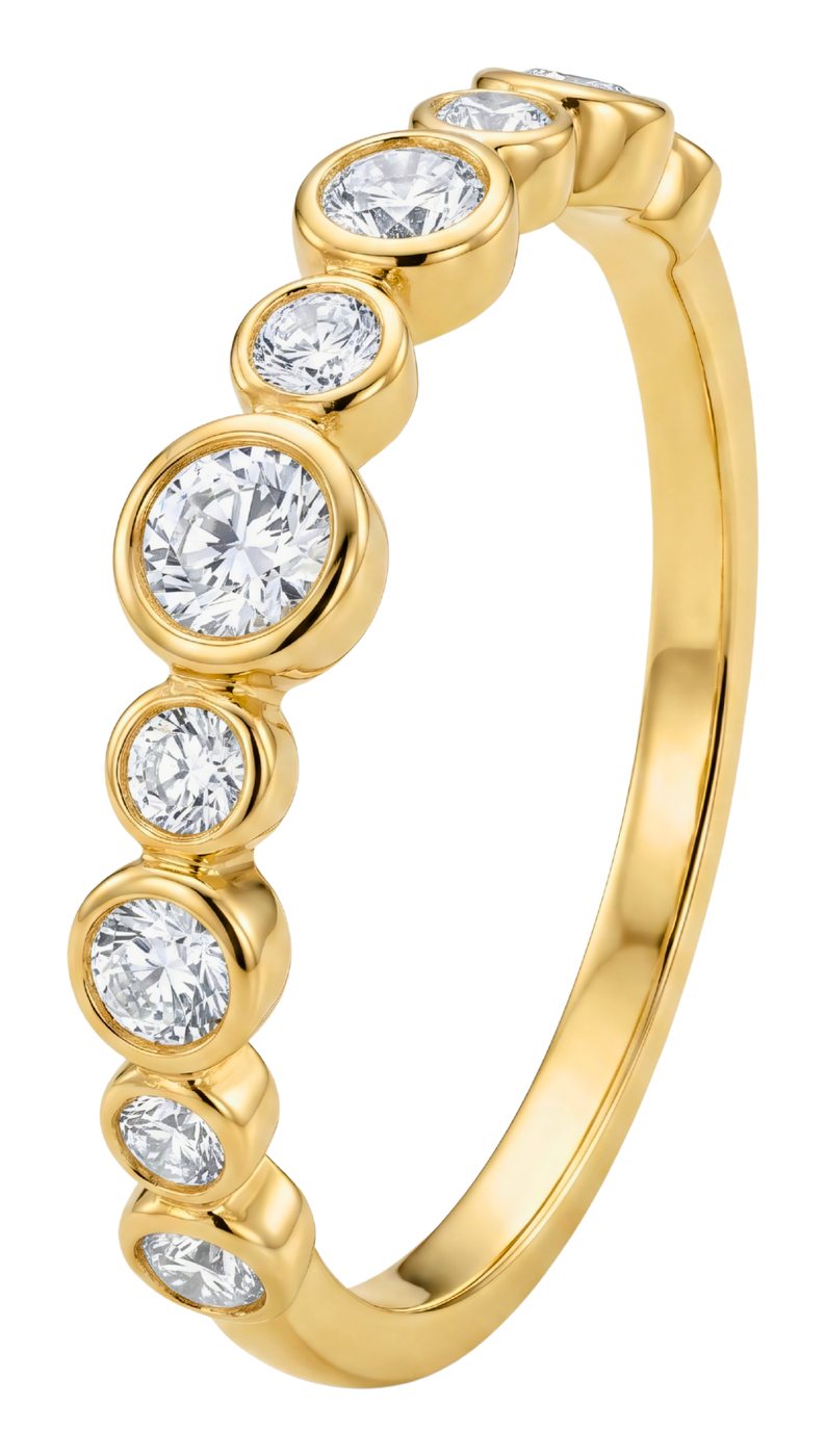 Ring aus 585er Gold mit Brillanten — Picciotto